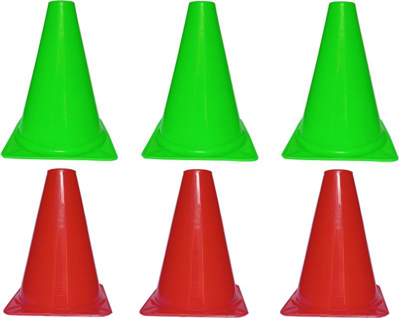 Universal Trend Cone Marker Pack of 6  (Green, Red)