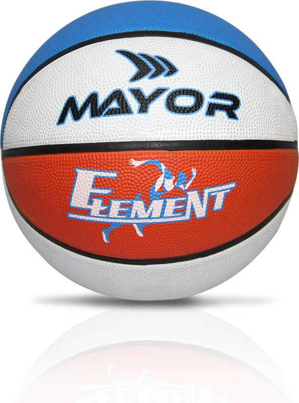 MAYOR Element Basketball - Size: 7  (Pack of 1, Multicolor)
