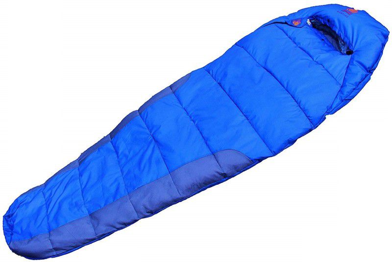 ST COMPANY Sleeping Bag with Wallet, Phone Pocket and Blanket Sleeping Bag  (Blue)
