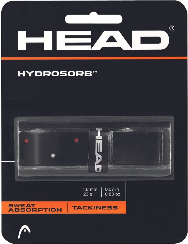 HEAD Hydrosorb (Black/Red) Extra Tacky  (Black, Pack of 1)
