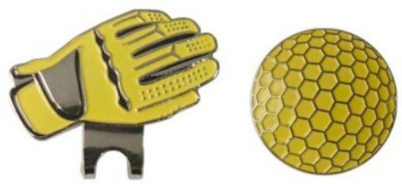 Nema Hat Clip Golf Ball Marker  (Yellow, Set of 1)