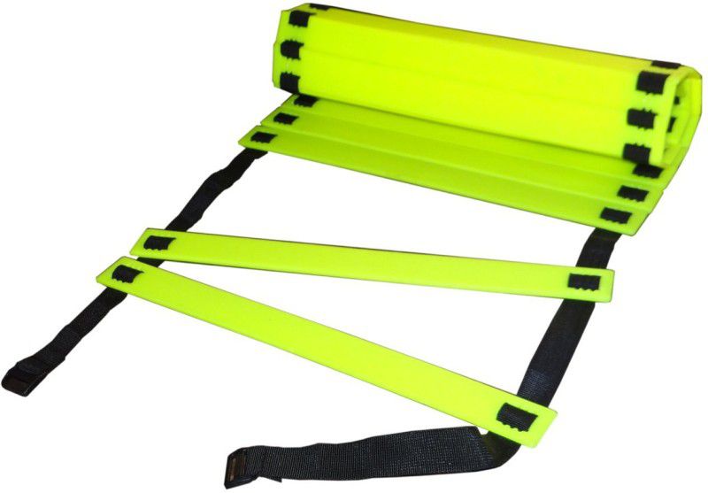 Roxan Flat Heavy Adjustable Speed Agility Ladder (8M with 20 Rungs) Track & Field multicolour Speed Ladder  (Green)