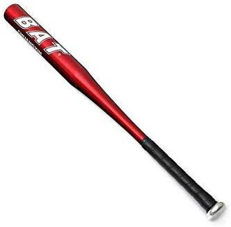 IRIS Baseball Bat 25 inch Aluminum Alloy Thick Baseball Stick bar Home Defense (Red) Aluminium Baseball Bat  (900 gms - 1 kgs kg)