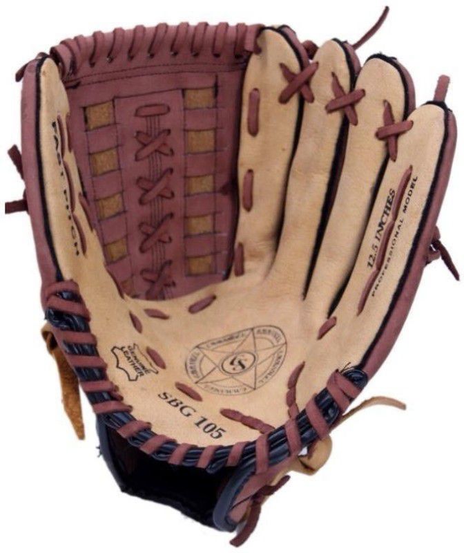 GDON YBWG007 Baseball Gloves  (Yellow, Brown)