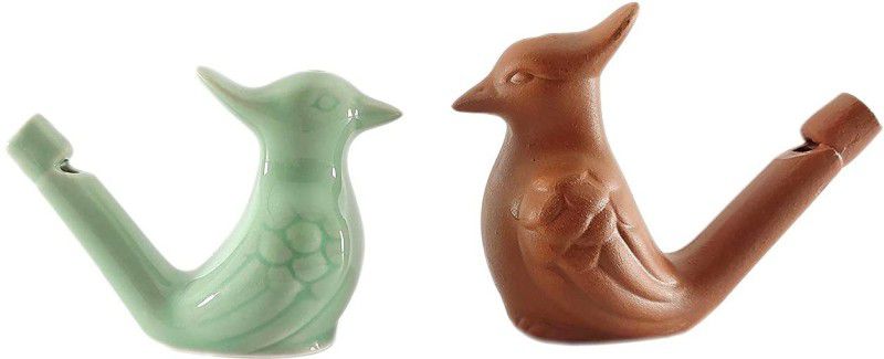 orsop Mud Water Bird Whistle Pack of 2 Pea Whistle  (Multicolor, Pack of 2)