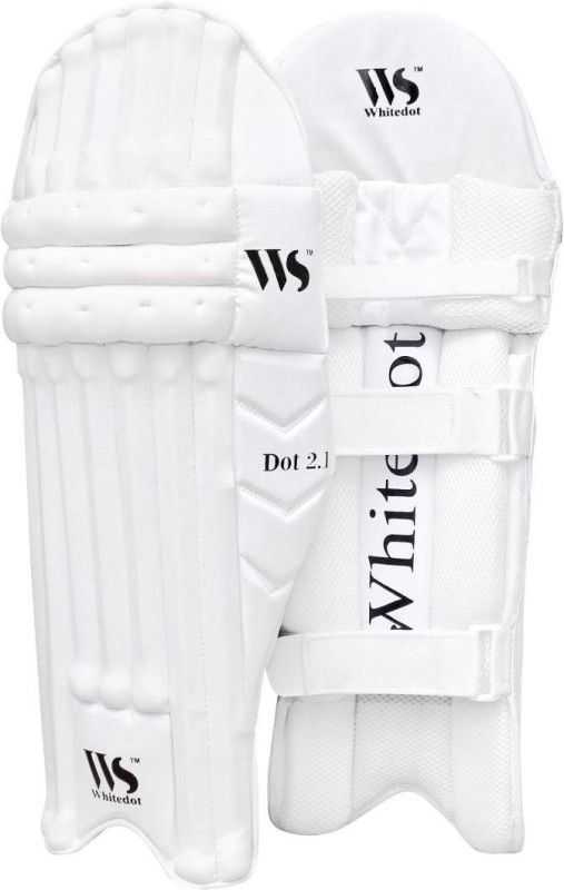 Whitedot DOT 2.1 Cricket Batting Pad, Mens, LH Men's (39 - 43 cm) Batting Pad  (White, Left-Handed)