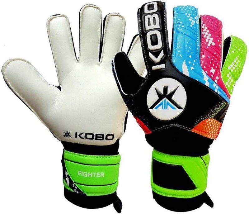 KOBO Fighter Goalkeeping Gloves  (Multicolor)