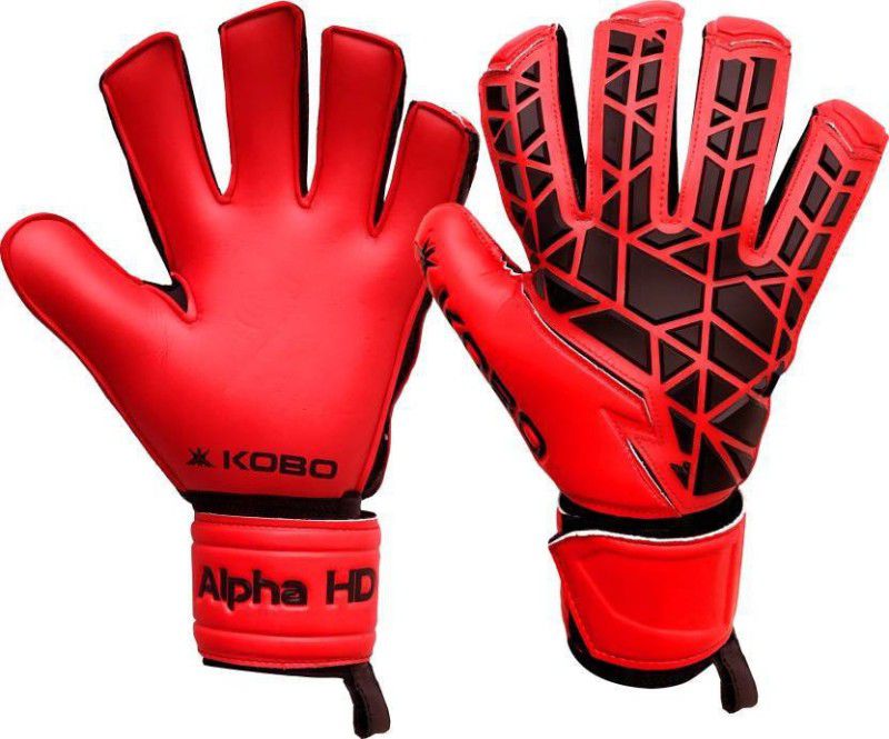 KOBO Alpha Goalkeeping Gloves  (Multicolor)