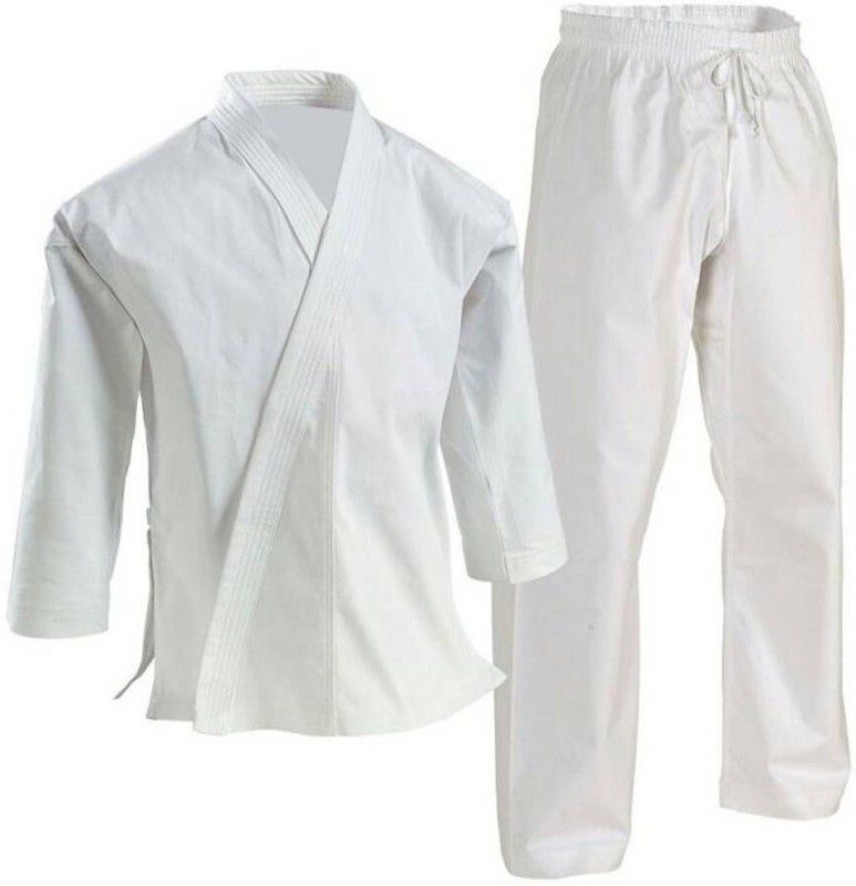 GLS Judo Karate Martial Art Size 0 Cotton Uniform (Jacket Pant & Belt) - 30 No. Martial Art Uniform