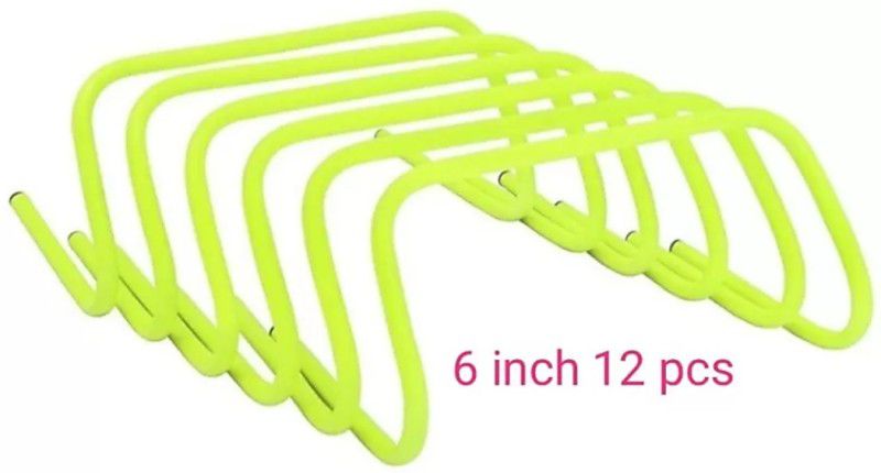 Kalindri Sports 6 inch High Hurdle for All Sports and Fitness 12 Pc Plastic Speed Hurdles  (For Adults Pack of 12)
