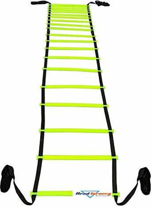 HeadTurners Agility Speed Ladders, Agility Training Ladders, Super Speed Agility Ladder for Fitness and Stamina Training (8 Meters, 18 rungs) Speed Ladder  (Multicolor)