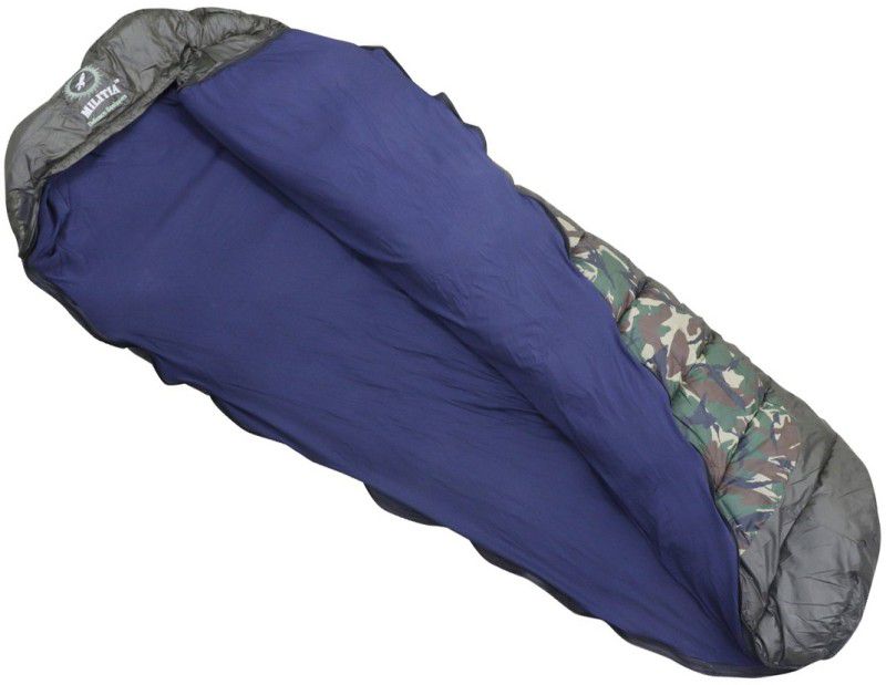 AXOLOTL Light Weight Waterproof Army Style Sleeping Bag (-20 to 20 degree Celsius) Sleeping Bag  (Blue)