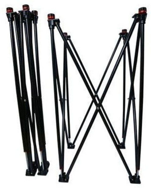 HHS SPORTS Carrom Stand Iron Foldable Height Adjustable Carrom Stand Carrom Stand  (Steel, Black)