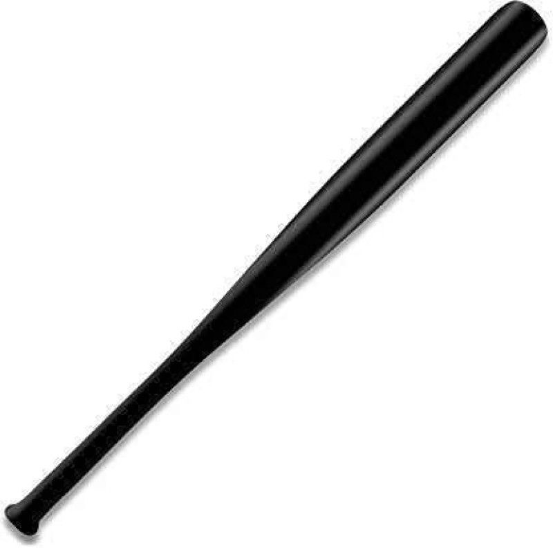 ANITAB Wooden Self-Defense Softball Black Bat Willow Baseball Bat  (0.450 kg)