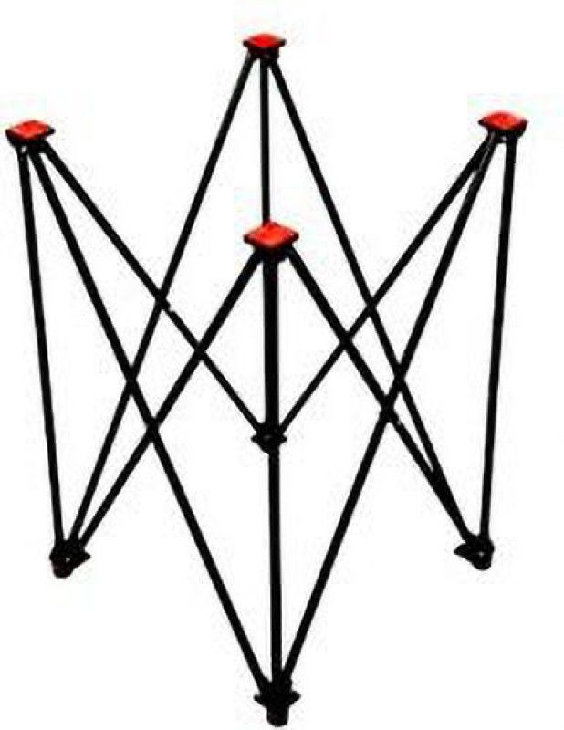 HHS SPORTS Premium Iron Easy Foldable Height Adjustable Carrom Stand Carrom Stand  (Steel, Black)