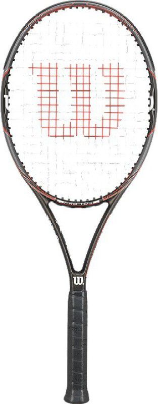 WILSON Drone Pro 103 Black, Orange Unstrung Tennis Racquet  (Pack of: 1, 271 g)