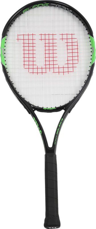 WILSON Blade Team Green, Black Strung Tennis Racquet  (Pack of: 1, 265 g)