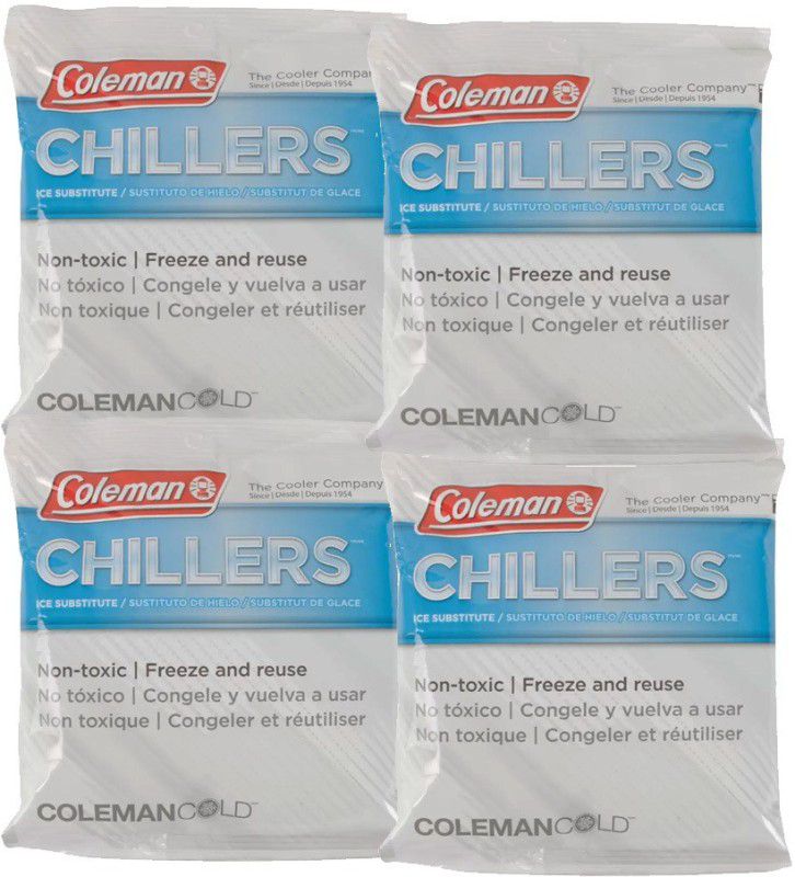 COLEMAN Ice Substitute Soft - Large (Pack of 4) Ice Substitute Soft - Large (Pack of 4)  (White, 1 L)