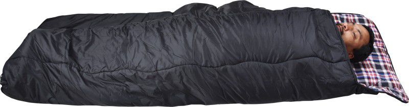 The Dry Cape sleeping bag for adults STEDI adventure sleeping bag for camping Sleeping Bag  (Black)