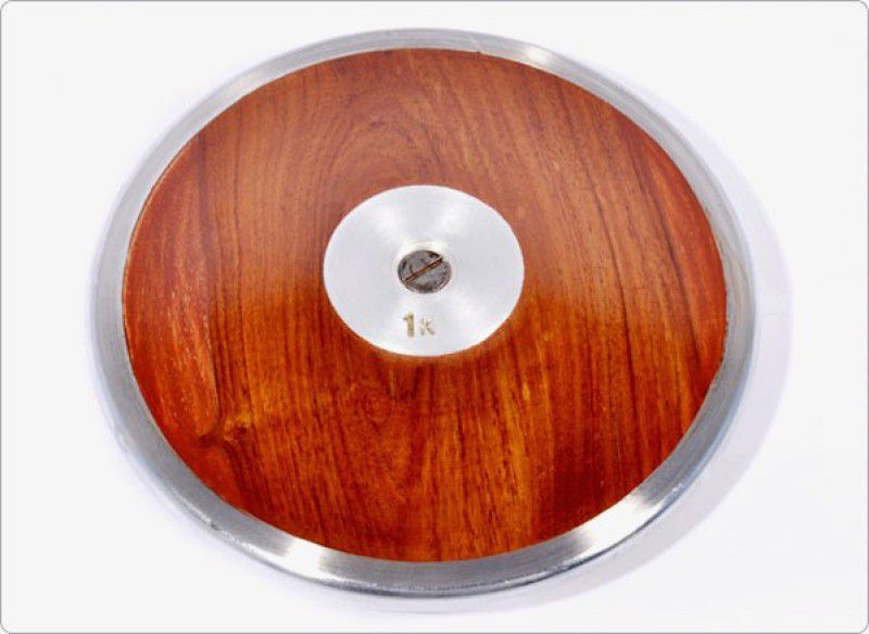 Fitfam SOLID Wooden Discuse Wooden Discus Throw Disc  (1 kg)