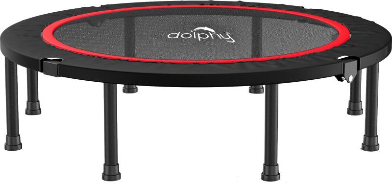 DOLPHY Dolphy 40" Foldable Trampoline, with Safety Pad, Stable & Quiet Exercise Trampoline  (In-Ground)