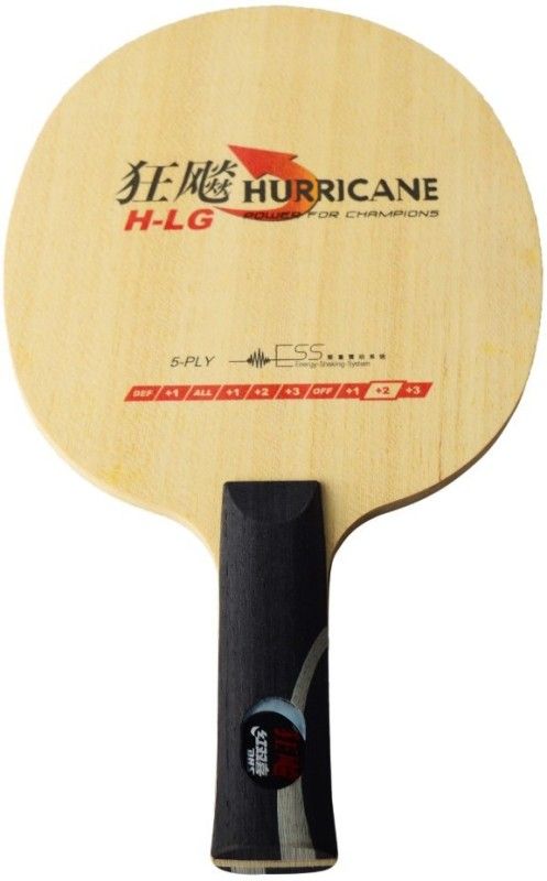 DHS TT Blade N.H-LG Hurricane Brown Table Tennis Racquet  (Pack of: 1, 88 g)