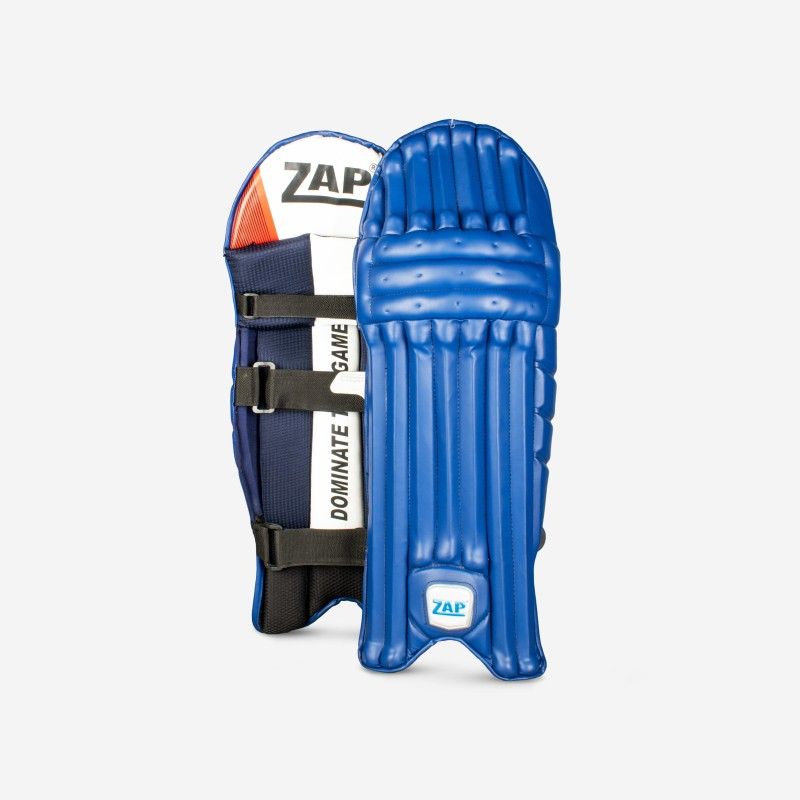 ZAP Cricket Signature Men's (39 - 43 cm) Batting Pad  (Blue, Men)