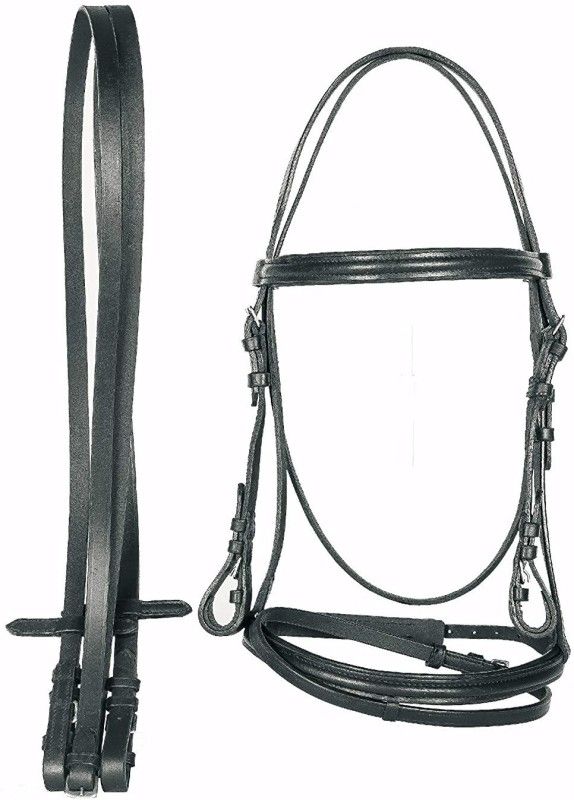 Lussoro Gag Horse Bridle  (For Horse Black)