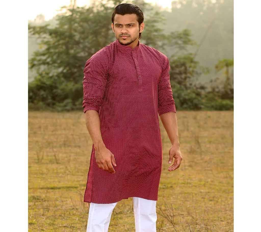 Falgun punjabi for men -Maroon 