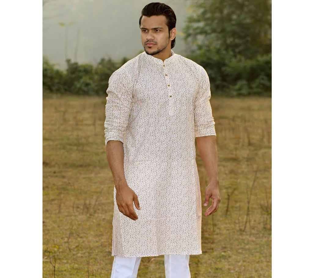 Falgun punjabi for men-Off white 