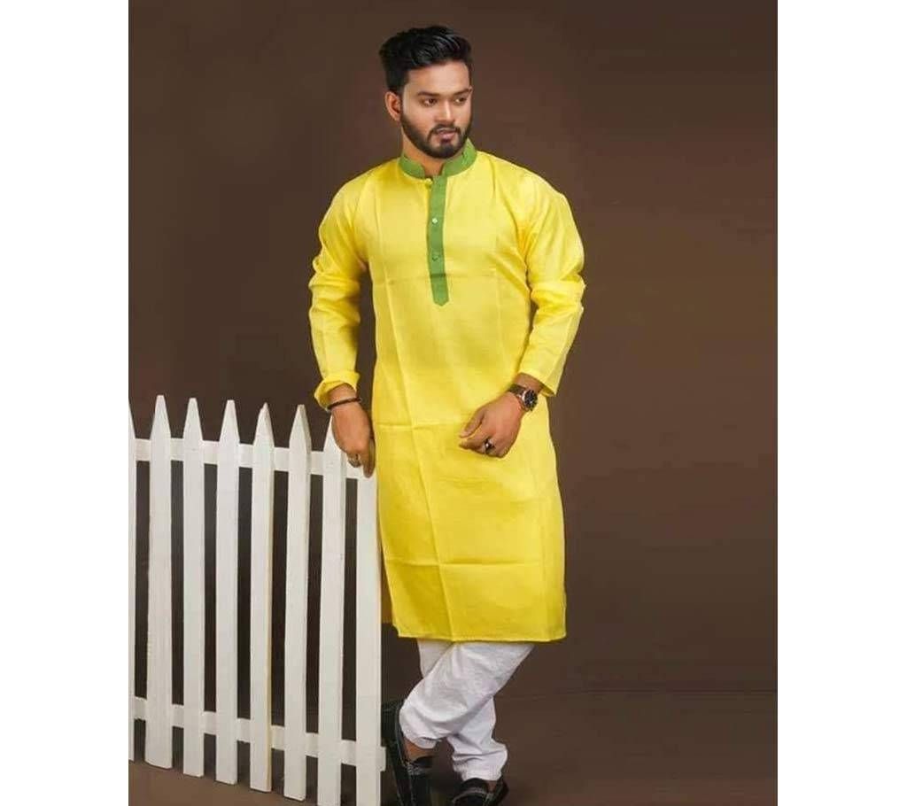 Falgun Cotton Semi Long  Punjabi