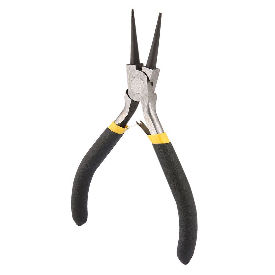 Portable Jewellery Making Beading Mini Pliers Tool Round Flat Long Nose