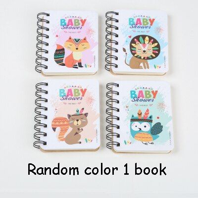 1 Pc Kawaii Mini Notebook Loose-leaf Flip-up Portable Coil Notebook Portable Mini Korean Pocket Notepad Book School Stationery