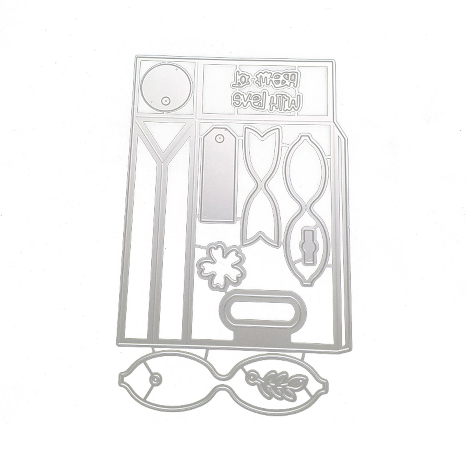 Embossing Stencil Easy Use Scrapbooking Embossing Stencil