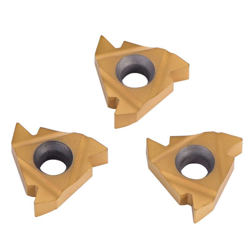 Carbide inserts 10Pcs/set CNC Tips Inserts Blade Cutter Lathe Turning Tool with Box
