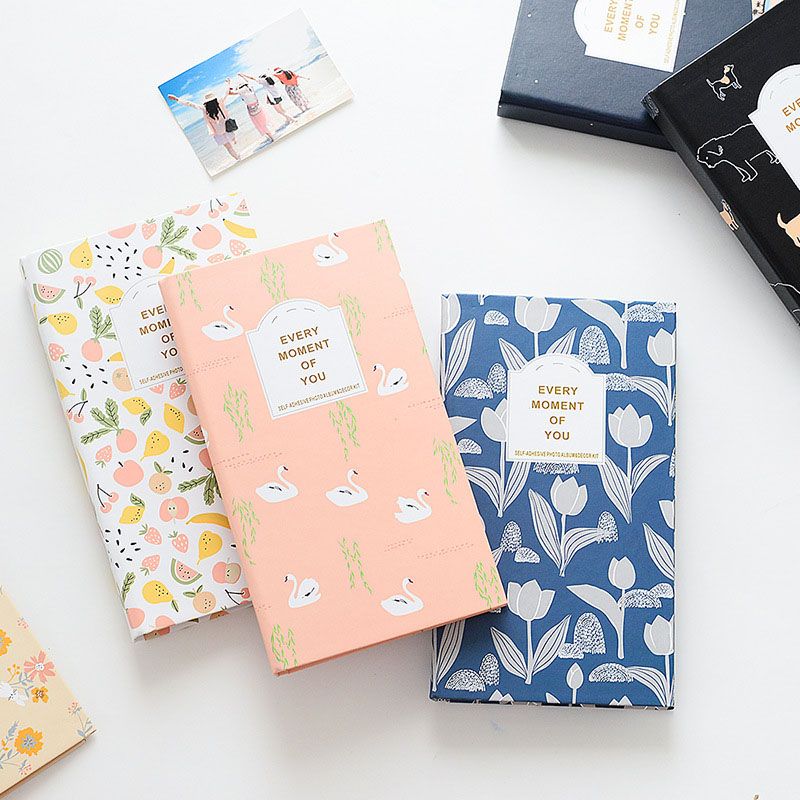 【BestGO】84 Pockets Mini Instant Photo Album Portable Fuji film Instax Korea Instax Album Picture Case Storage 3 Inch Ready Stock