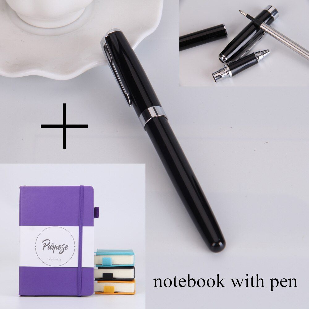 Pu Leather Notebook Hardcover Journal Custom Logo diary planning  planner 125 sheets  thick  stationery  agenda bullet dotted