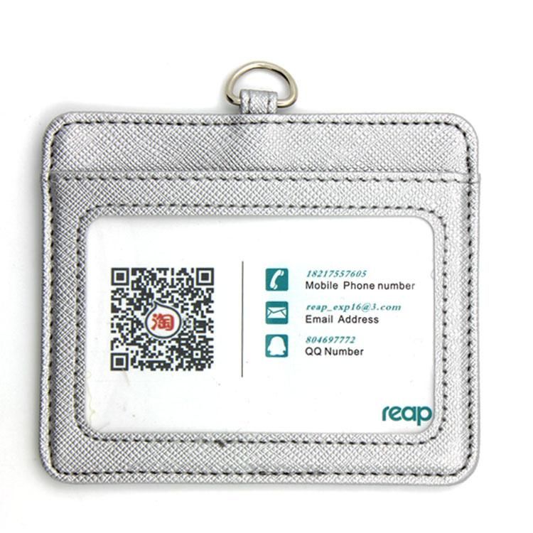 High Quality Pu  Id  Case  Business Badge  Holders  for Admission Multi-Function Company&School Supplies