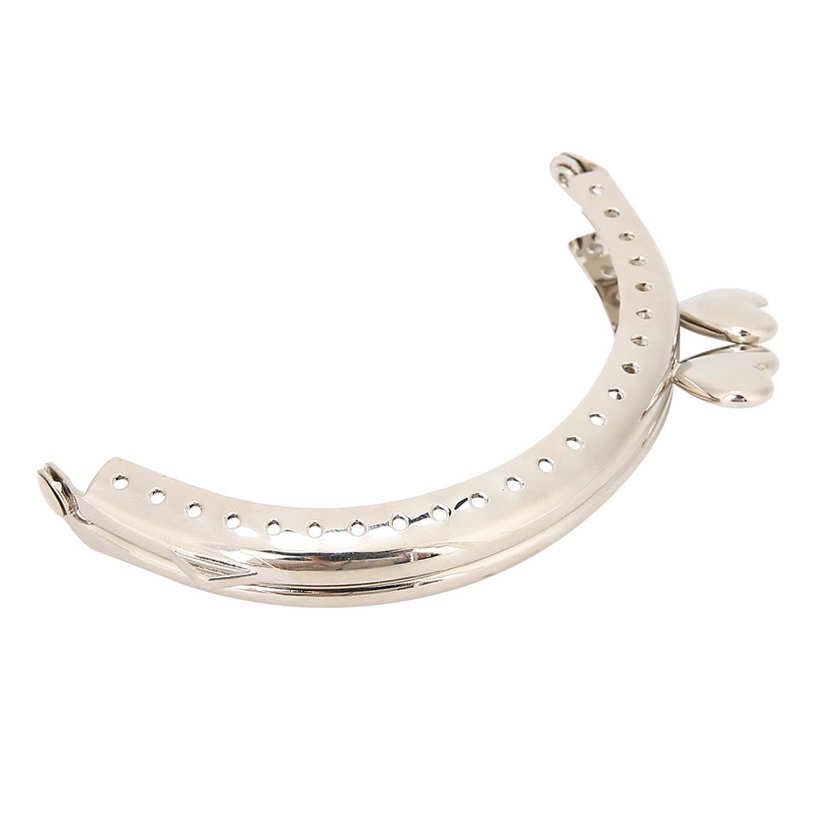 2pcs 8.5cm Arch Purse Frame Coin Bag Kiss Clasp Clutch Lock Hardware Accessory for DIY Sewing