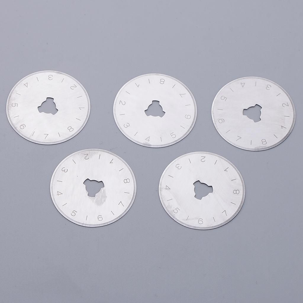 10Piece Rotary Cutter With Case Fabric Cutter Circular 28/45mm