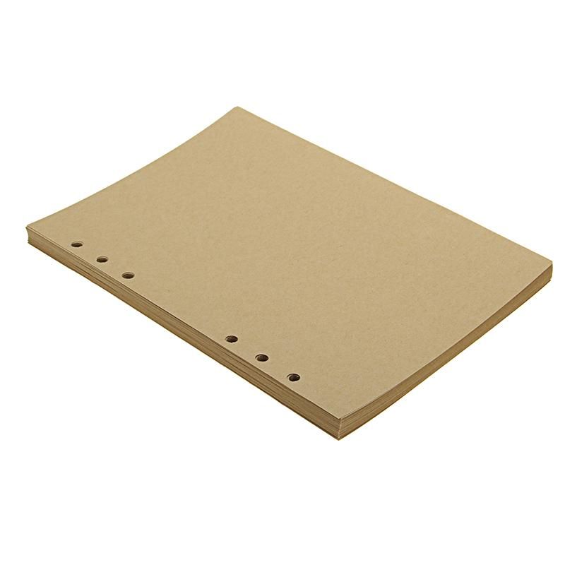 A5 Loose Leaf Notebook Refill Spiral Binder Inside Paper Dairy Weekly Monthly Plan To Do Line Kraft