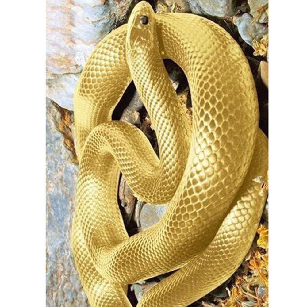 Round Drill Diamond Painting aurumen Snake 5D DIY Diamond Embroidery Cross Stitch Diamond Rhinestone