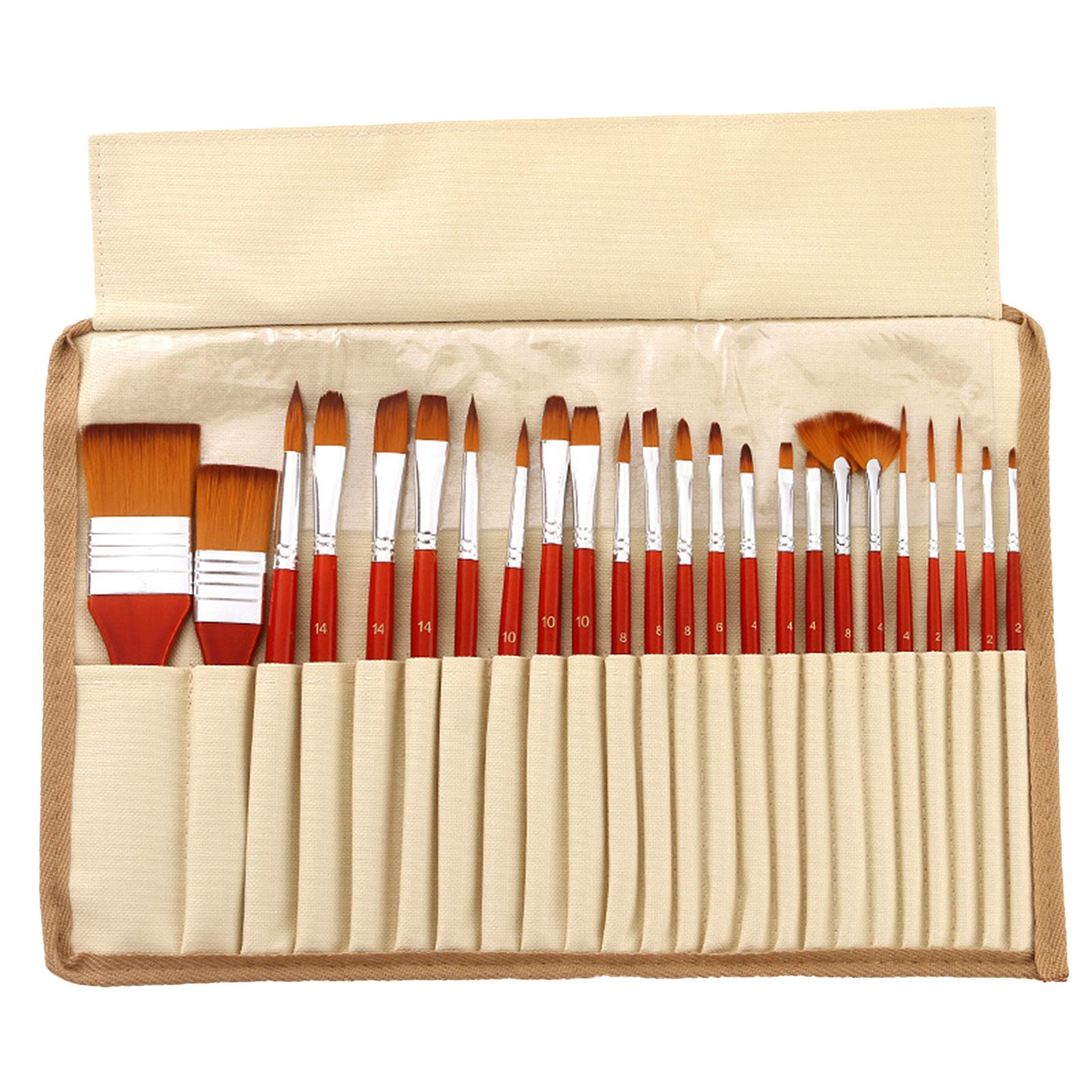 Drawing Brush Set Moderate Elasticity Smooth to Write Paint Brush Set