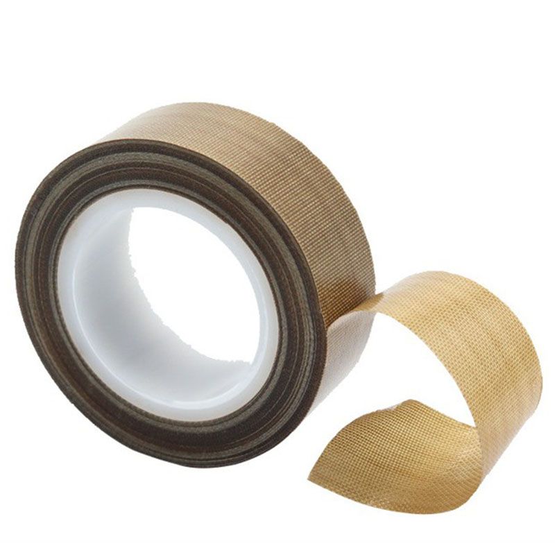 Teflon Resistant  Temperature Adhesive Cloth Insulation 300 Degree Vacuum Sealing Machine Teflon Tape 10 Meterx0.13Mmx10Mm Exquisite Product