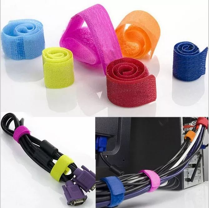 2 Pcs /7 inch-Colorful Cable Winder Wire Organizer Cable Earphone Holder Cord Management Protector For Phone