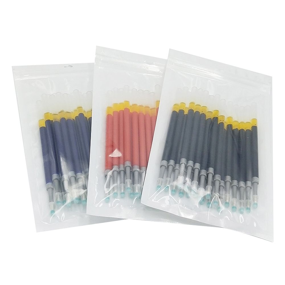 20pcs Refill for Retractable Gel Pen 0.5mm Black Red Blue Replacement Refills Rod