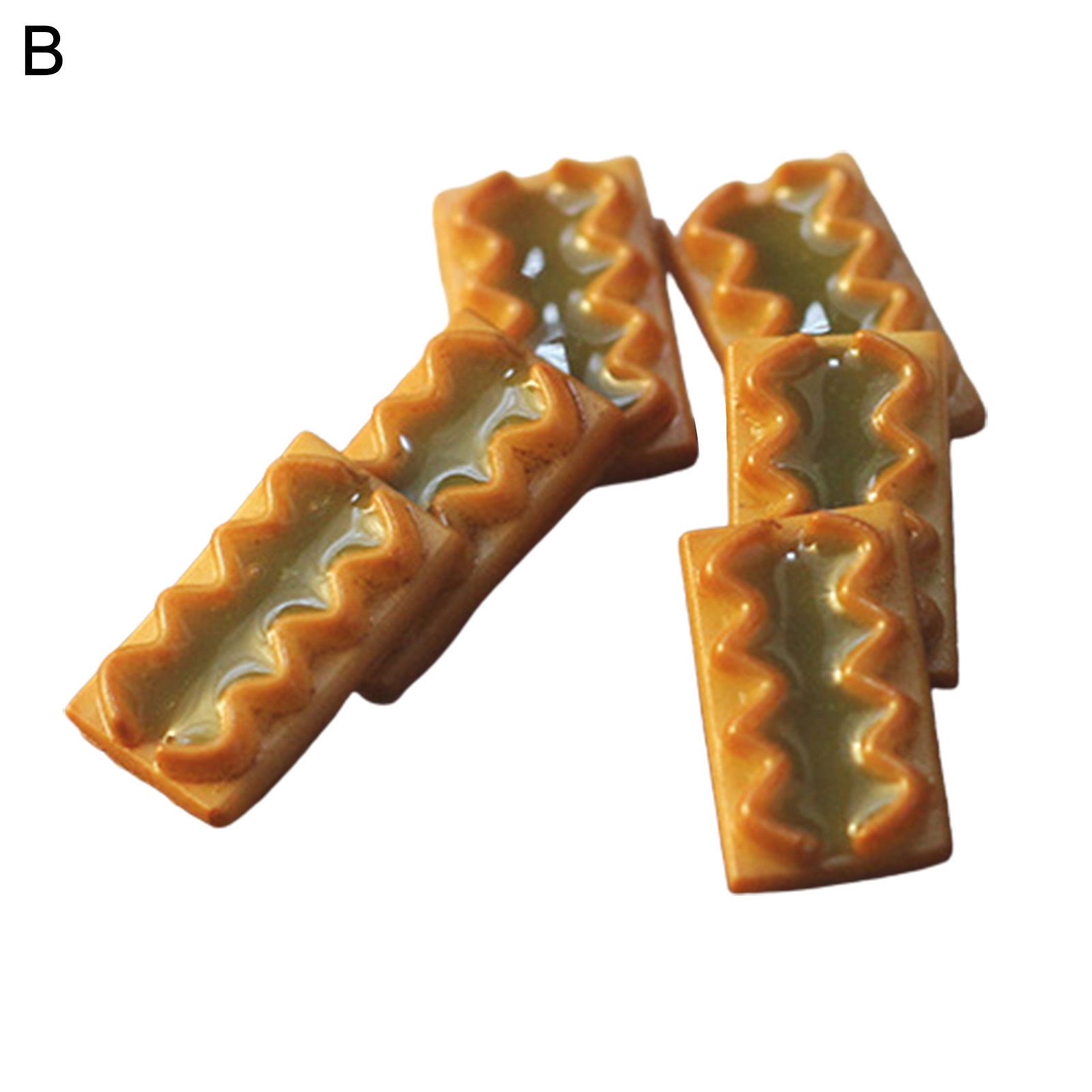 Dollhouse Biscuit Simulated Dollhouse Blkberry Sauce Cookies