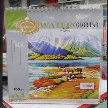 Water Color Pad Size: A4