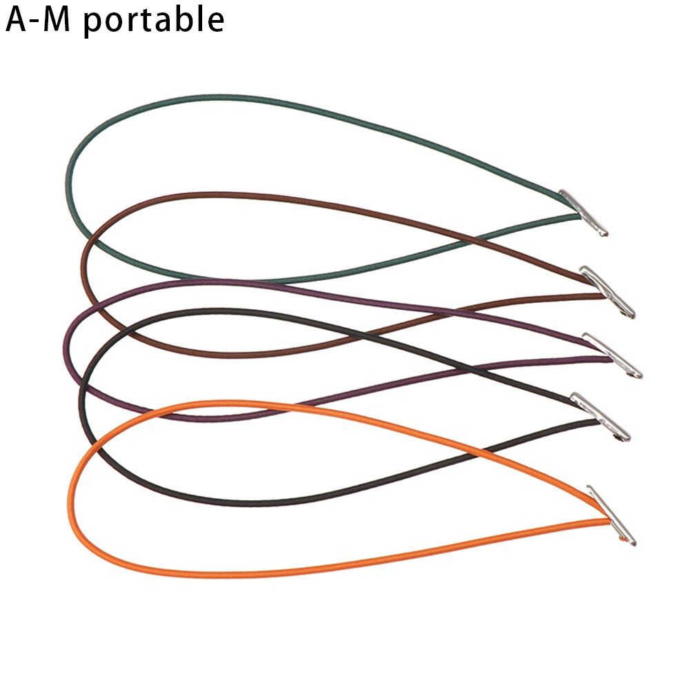 3/5pcs Travel Notebook Inner Page Tied Rope Elastic Band Filler Paper Refill Rubber Cord Notepad String Bungee Cord Stationery(null)