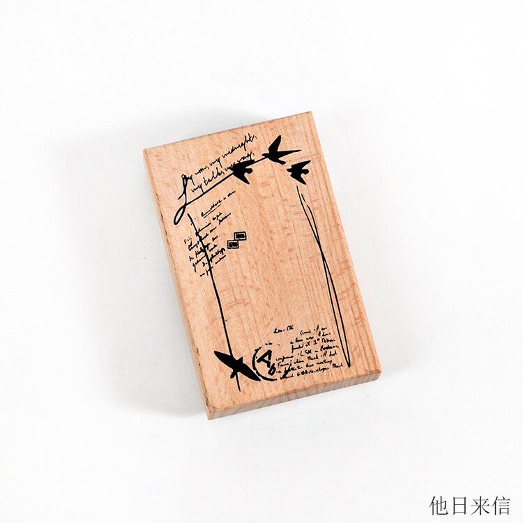 Vintage Film Label Background decoration stamp wooden rubber stamps for scrapbooking stationery DIY craft standard stamp